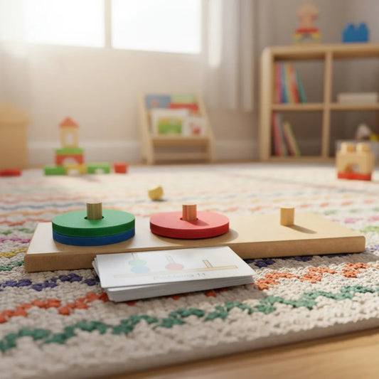 Torre de Londres Brinquedo Educativo Infantil em Madeira e EVA Pedagógico