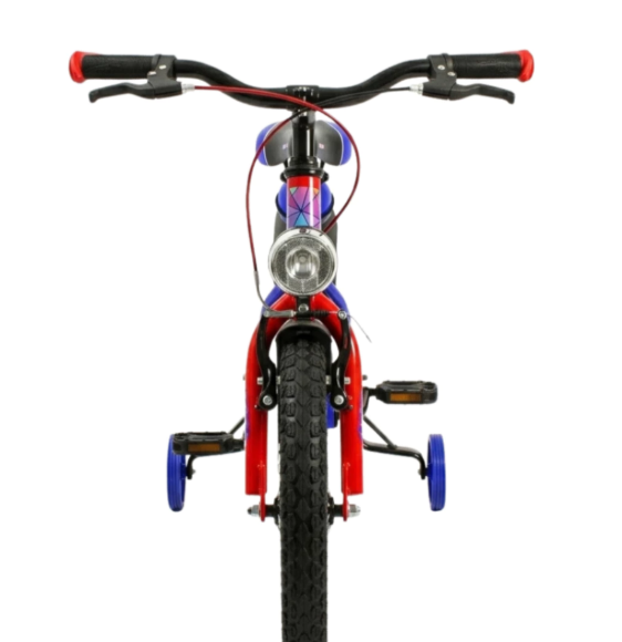 Bicicleta Infantil Aro 20 Azul 6 a 10 Anos Estilo Shark com LED + Pneu Grosso +
