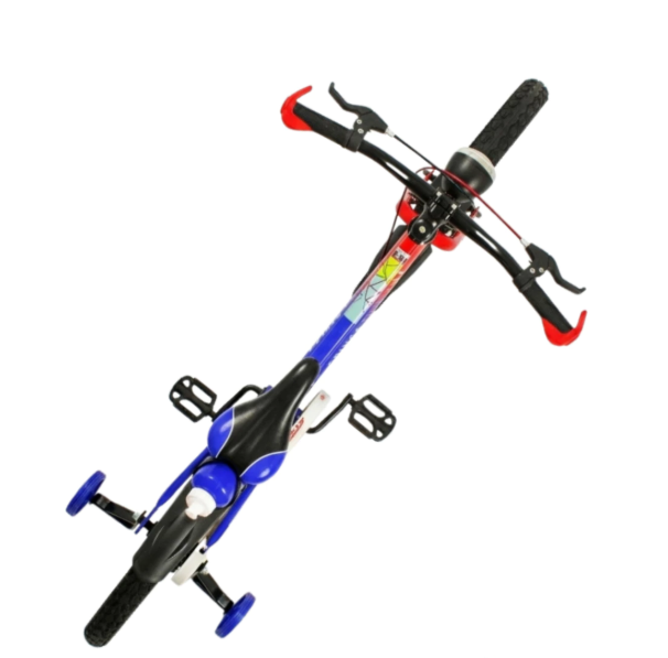 Bicicleta Infantil Aro 14 azil 3 a 7 Anos Estilo Shark com LED + Pneu Grosso + R